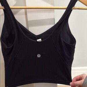 Lululemon Athletica Black Minimalist tank